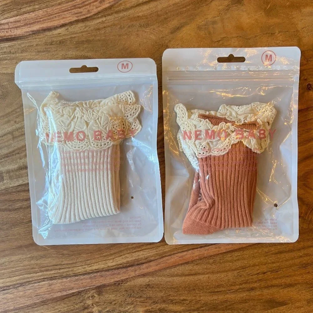 Eyelet Socks Bundle x3 Set A